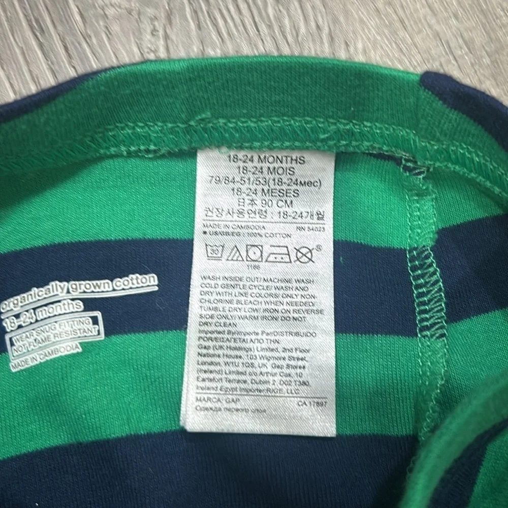 Gap Organic Cotton Clover Pajamas